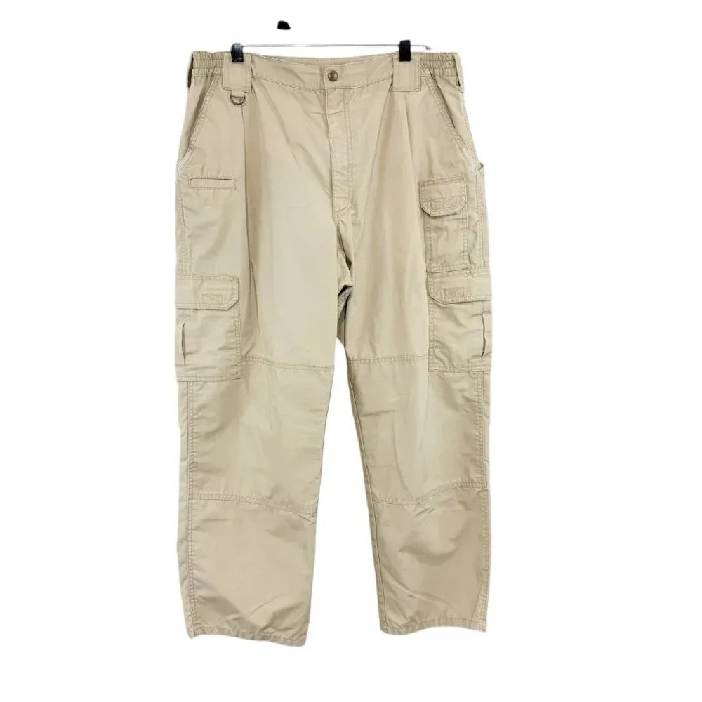 5.11 Tactical Series Men's Khaki Tan Cargo Utility Pants Men's Size 38 x 30